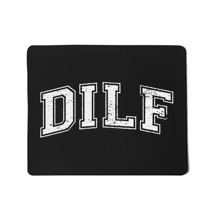 Dilf Varsity Style Dad Older More Mature Mousepad