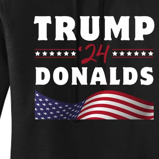 Donalds Vp Trump Vice President Donalds Trump 2024 Women's Pullover Hoodie