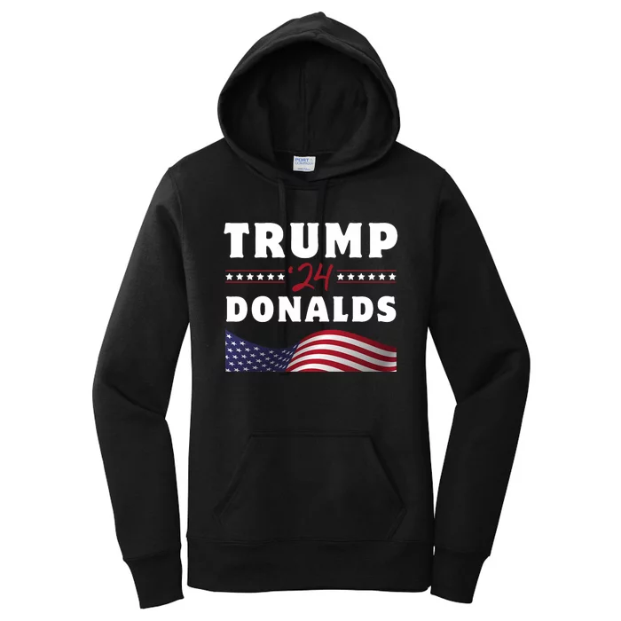 Donalds Vp Trump Vice President Donalds Trump 2024 Women's Pullover Hoodie