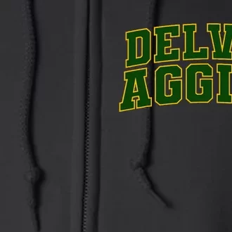 Delaware Valley University Aggies Arch01 Full Zip Hoodie