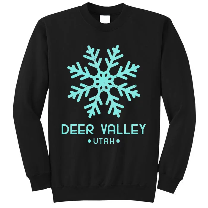 Deer Valley Utah Skiing Tall Sweatshirt