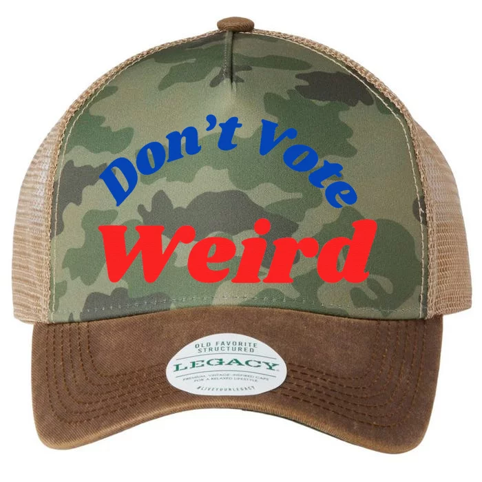 DonT Vote Weird Apparel Legacy Tie Dye Trucker Hat