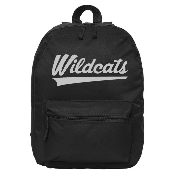 Dougherty Valley Wildcats Vintage Swoosh 16 in Basic Backpack