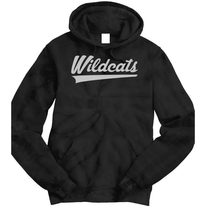 Dougherty Valley Wildcats Vintage Swoosh Tie Dye Hoodie