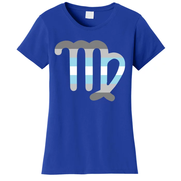 Demi Virgo Zodiac Sign Demi Pride Flag Great Gift Women's T-Shirt