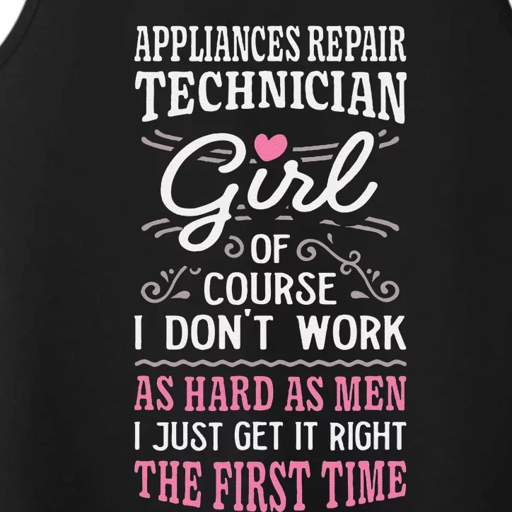 Dont Work As Hard As Appliances Repair Technician Performance Tank