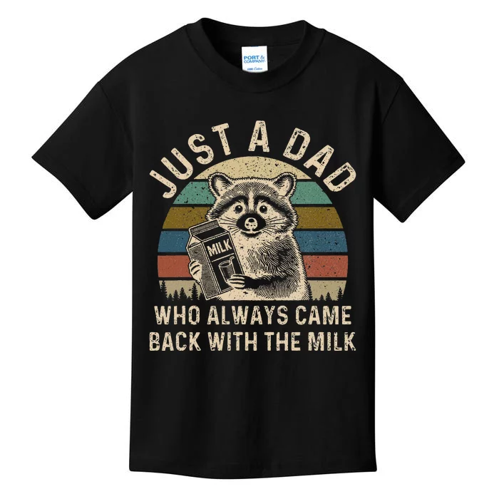 Dad Who Always Came Back Funny Kids T-Shirt