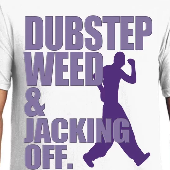 Dubstep Weed And Jacking Off Funny Dancing Pajama Set