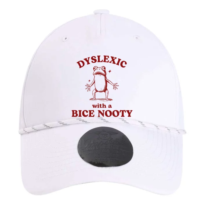 Dyslexic With A Bice Nooty Funny Dyslexia Performance The Dyno Cap