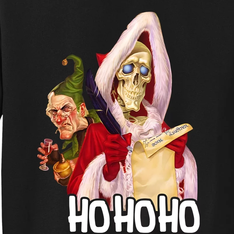 Death With Albert Hogswatch Tall Sweatshirt