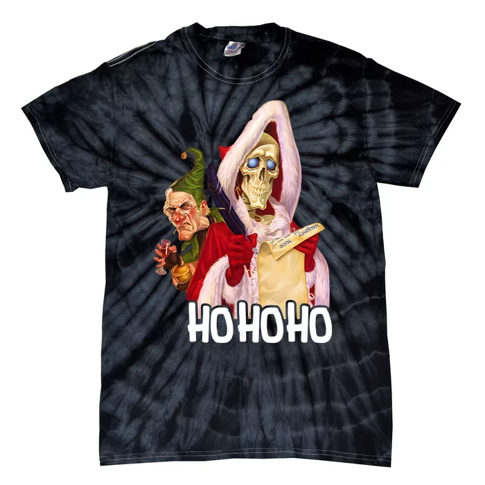 Death With Albert Hogswatch Tie-Dye T-Shirt