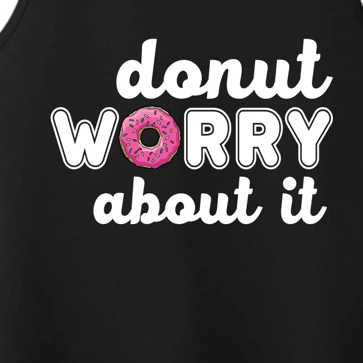 Donut Worry About It Performance Tank