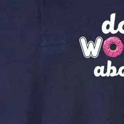 Donut Worry About It Softstyle Adult Sport Polo