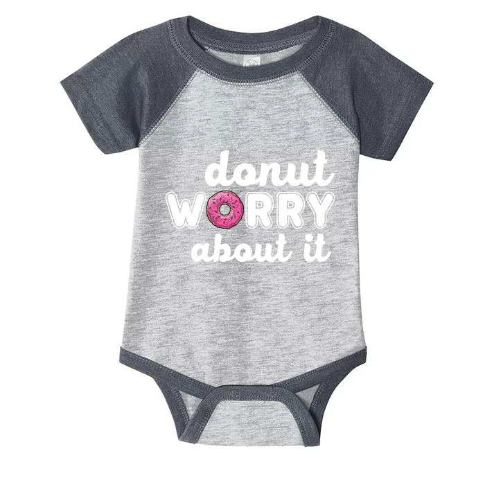 Donut Worry About It Infant Baby Jersey Bodysuit