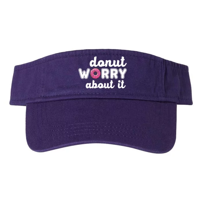 Donut Worry About It Valucap Bio-Washed Visor