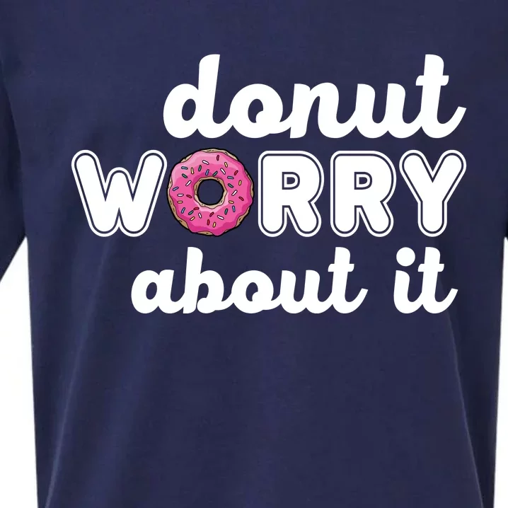 Donut Worry About It Sueded Cloud Jersey T-Shirt