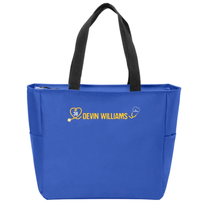 Devin Williams Baseball Player Medical Student Doctor Gift Zip Tote Bag