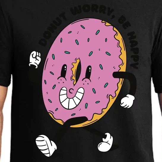 Donut Worry Be Happy Positive Pajama Set