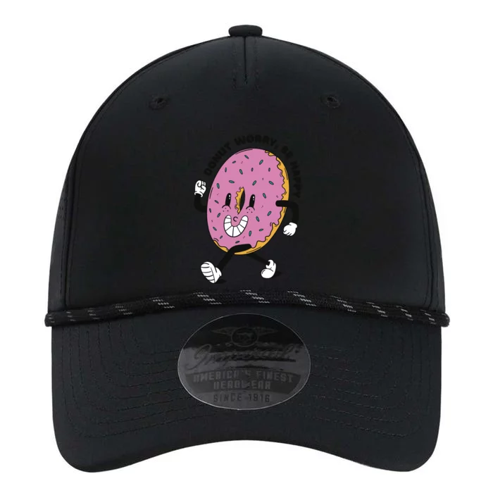 Donut Worry Be Happy Positive Performance The Dyno Cap