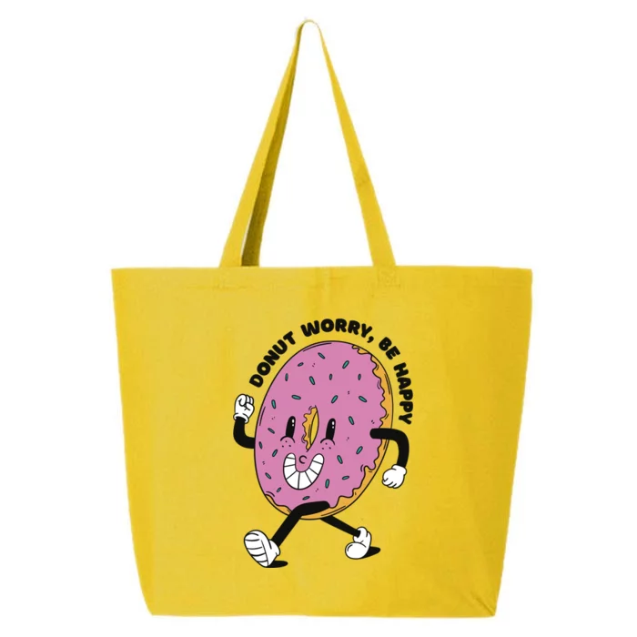 Donut Worry Be Happy Positive 25L Jumbo Tote