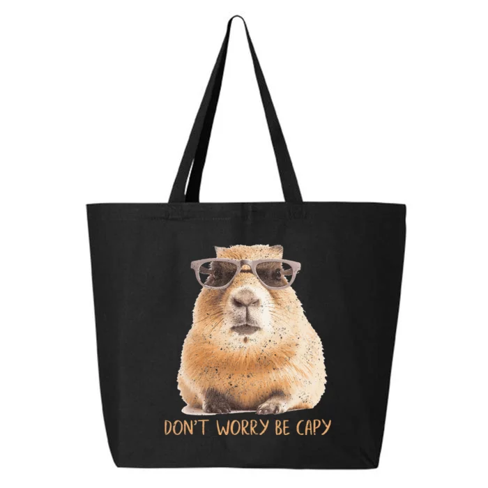 Dont Worry Be Capy Capybara 25L Jumbo Tote