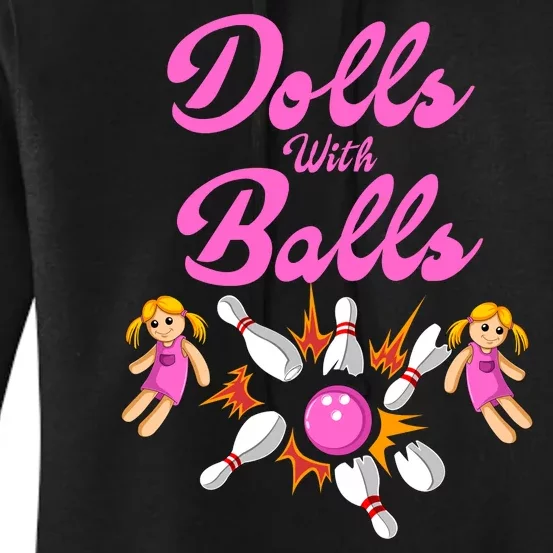 Dolls With Balls Women's Pullover Hoodie