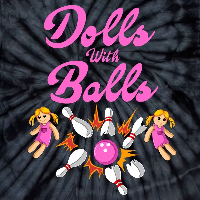 Dolls With Balls Tie-Dye T-Shirt