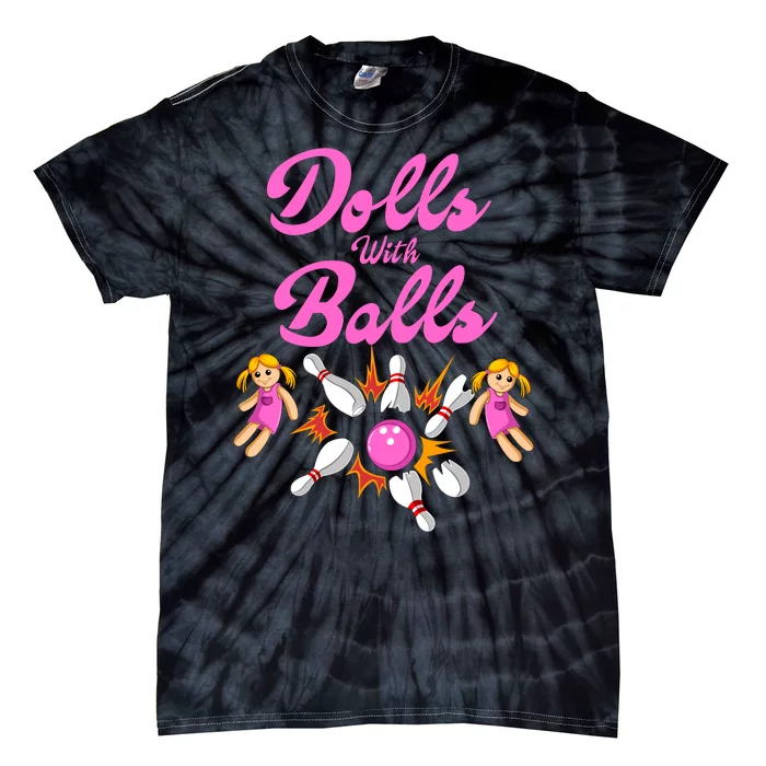 Dolls With Balls Tie-Dye T-Shirt