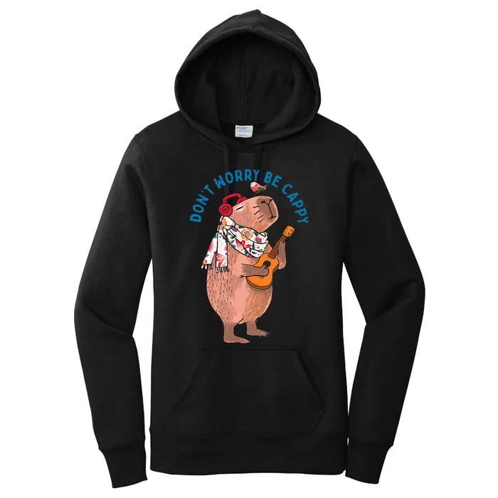 Don’T Worry Be Cappy Women's Pullover Hoodie