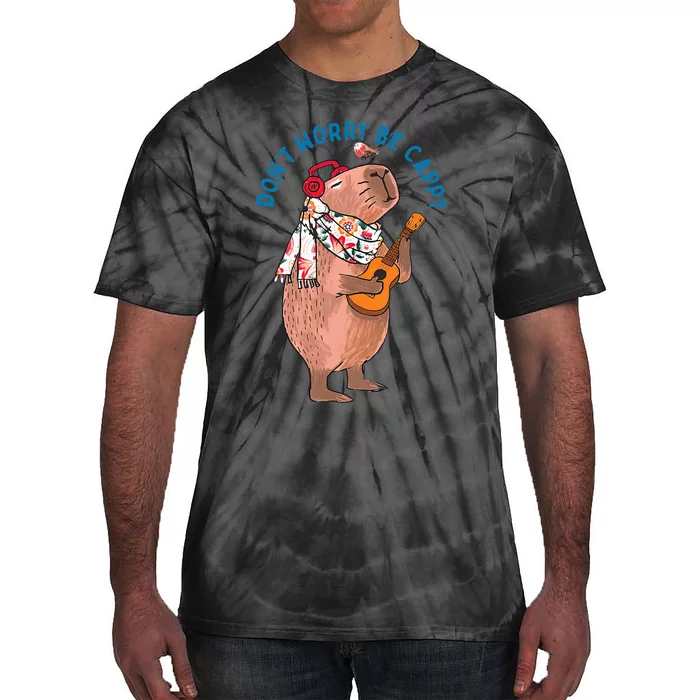 Don’T Worry Be Cappy Tie-Dye T-Shirt