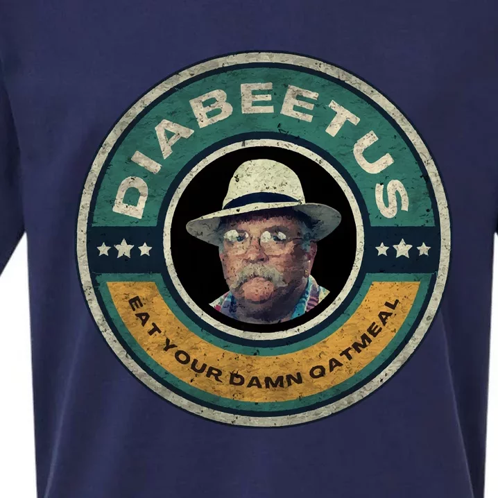 Diabeetus Wilford Brimley Copy Sueded Cloud Jersey T-Shirt