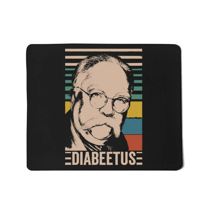 Diabeetus Wilford Brimley Vintage Style Design Mousepad