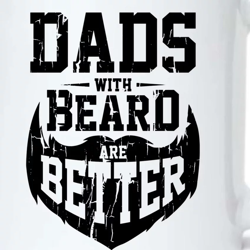 Dads With Beards Are Better Gift Funny Gift Black Color Changing Mug