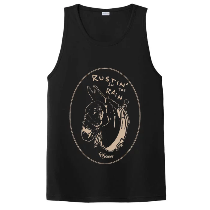 Desert Walktyler Childers Mule Portrait Performance Tank