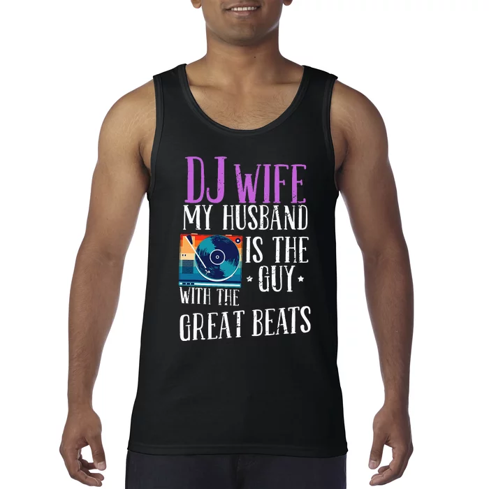 Dj Wife Cool Music Produzent Dj Tank Top