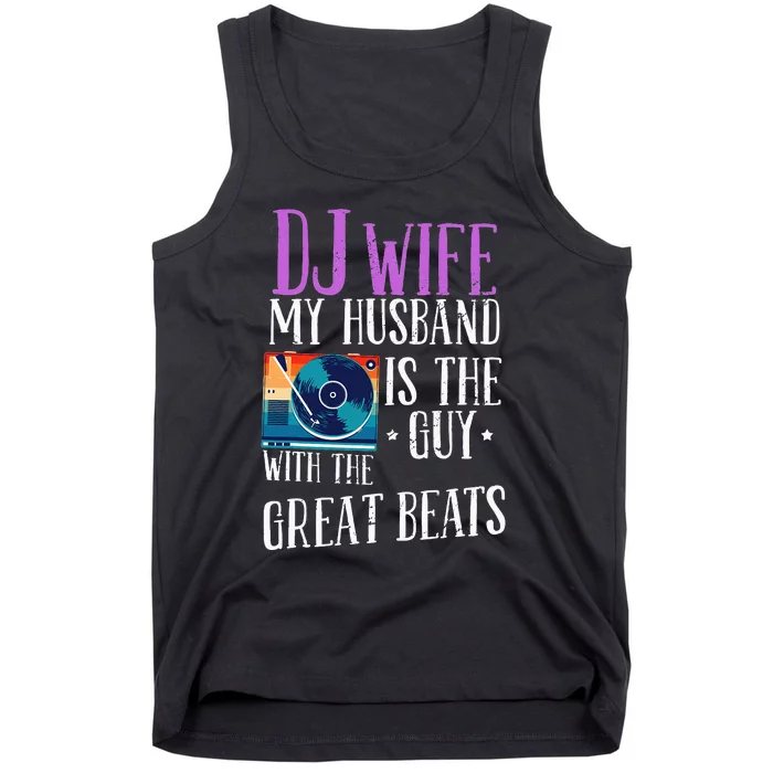 Dj Wife Cool Music Produzent Dj Tank Top