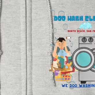 Doo Wash Cleaners Full Zip Hoodie