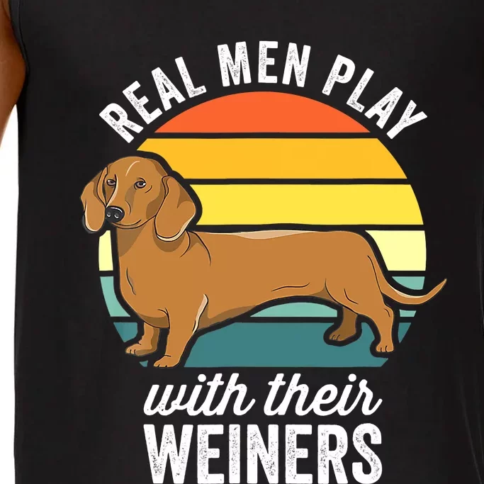 Dachshund Weiner Dog Real Play With Their Weiners Comfort Colors® Tank Top