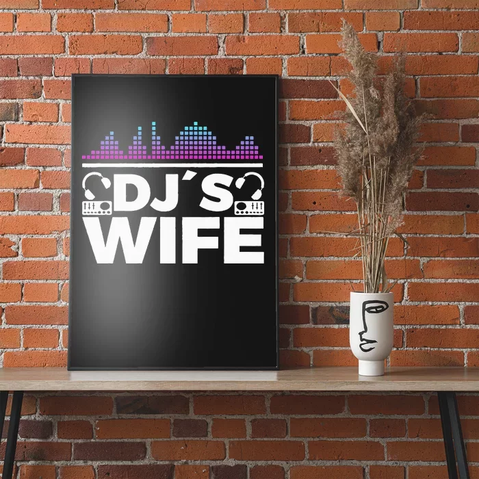 DJs Woman Discjockey Poster