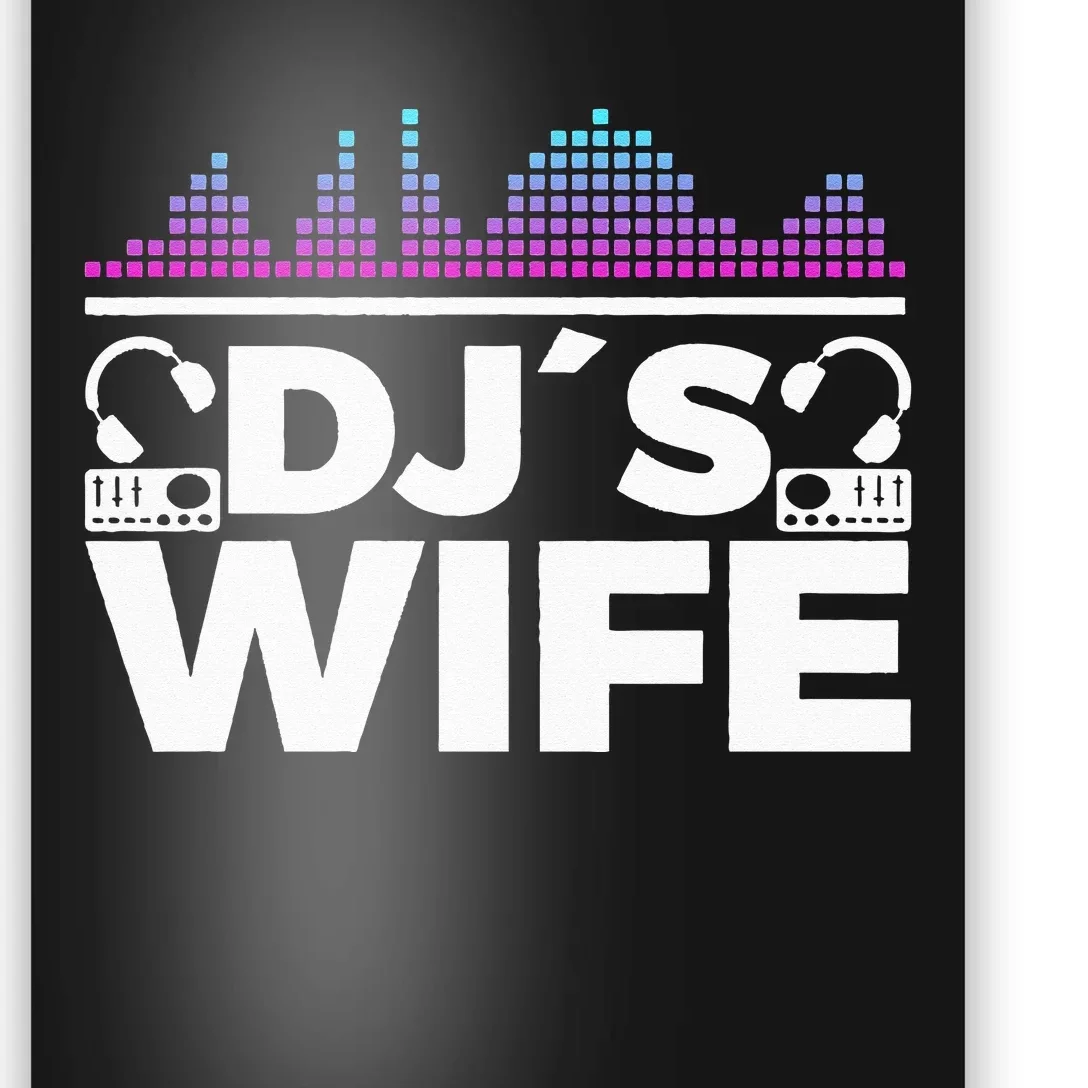 DJs Woman Discjockey Poster