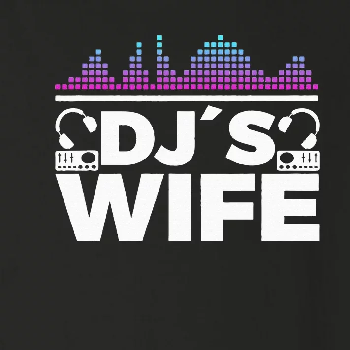 DJs Woman Discjockey Toddler Long Sleeve Shirt