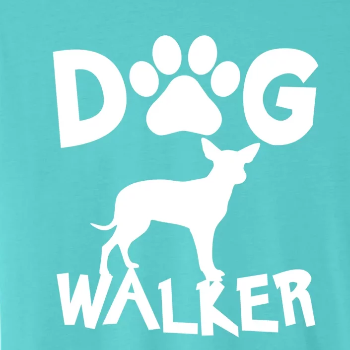 Dog Walker Dog And Paw Print Cute Gift ChromaSoft Performance T-Shirt