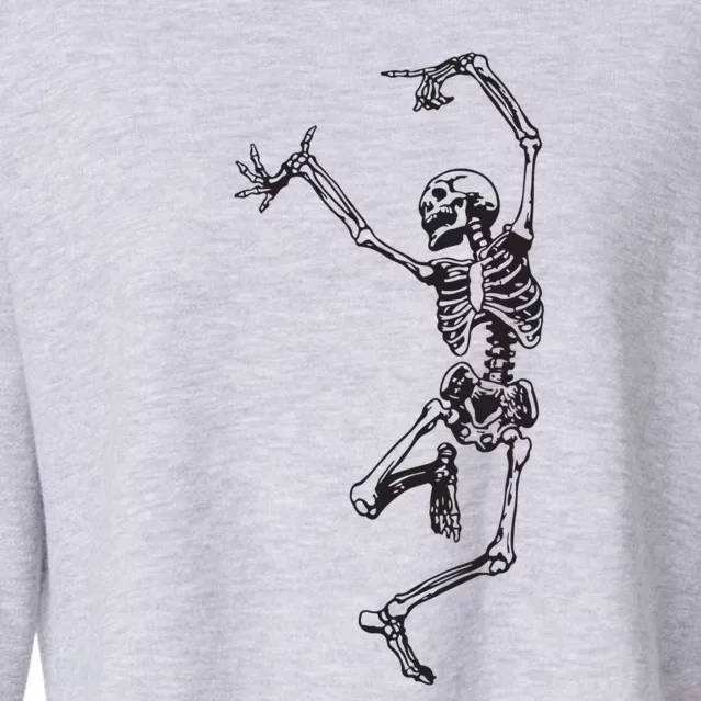 Dance With Death Cropped Pullover Crew