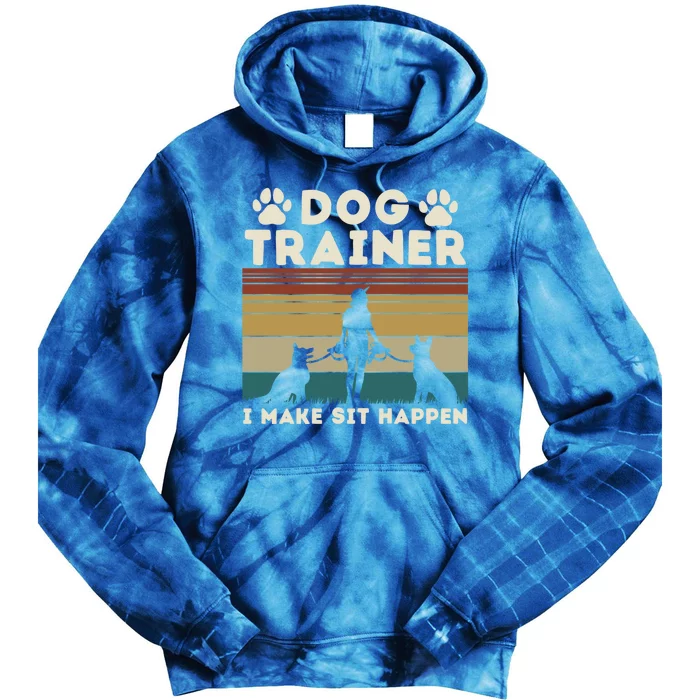 Dog Whisperers Dog Trainer Meaningful Gift Tie Dye Hoodie