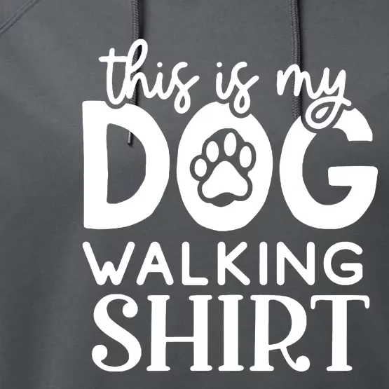 Dog Walking Performance Fleece Hoodie