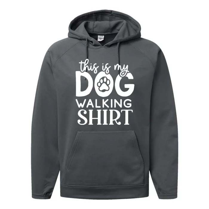 Dog Walking Performance Fleece Hoodie