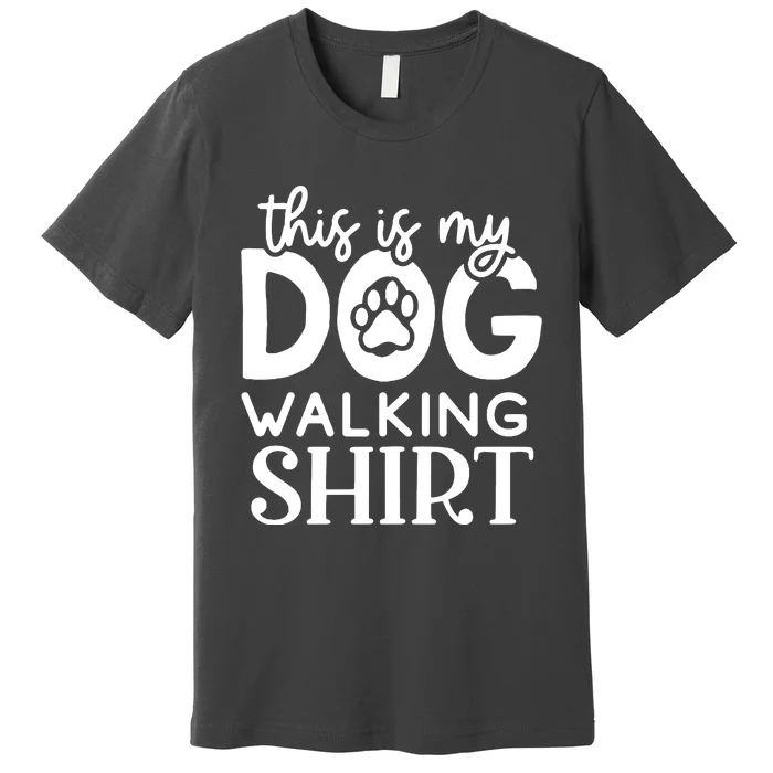 Dog Walking Premium T-Shirt