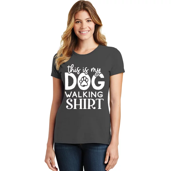 Dog Walking Women's T-Shirt