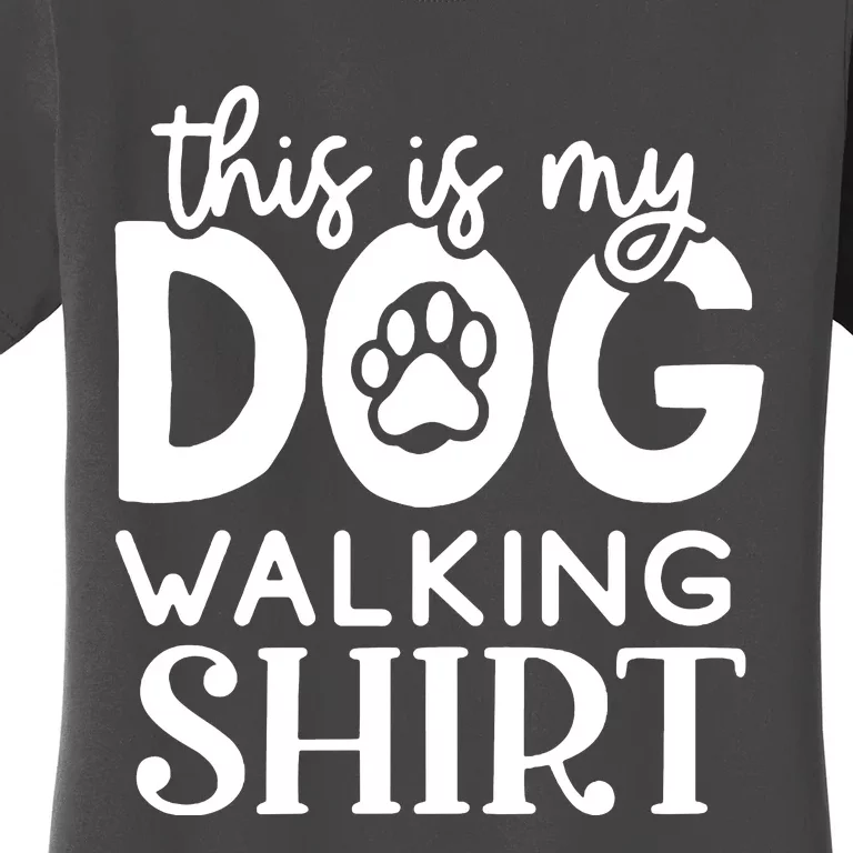 Dog Walking Women's T-Shirt