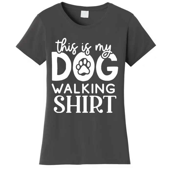 Dog Walking Women's T-Shirt